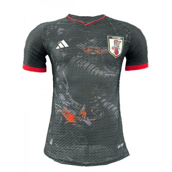 Japan maglia versione giocatore uniforme da calcio nera per adulti maglietta da calcio speciale WARRIOR OF YOKAI da uomo top abbigliamento sportivo 2024-2025